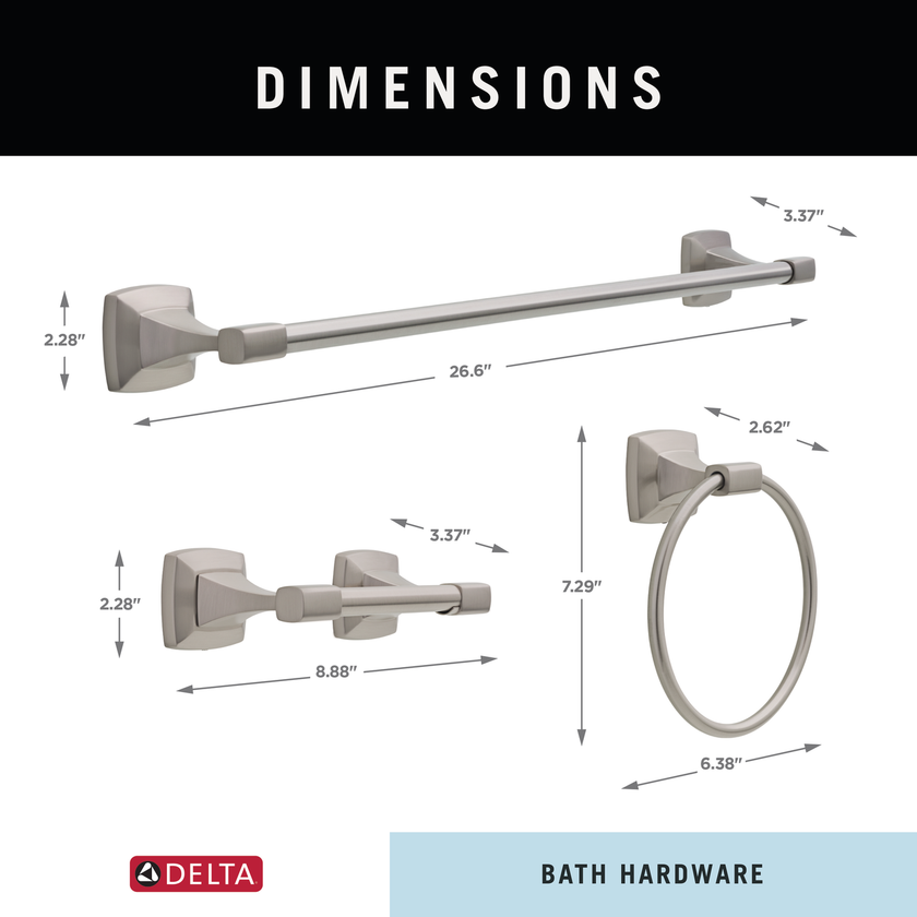 SpotShield Brushed Nickel / 24