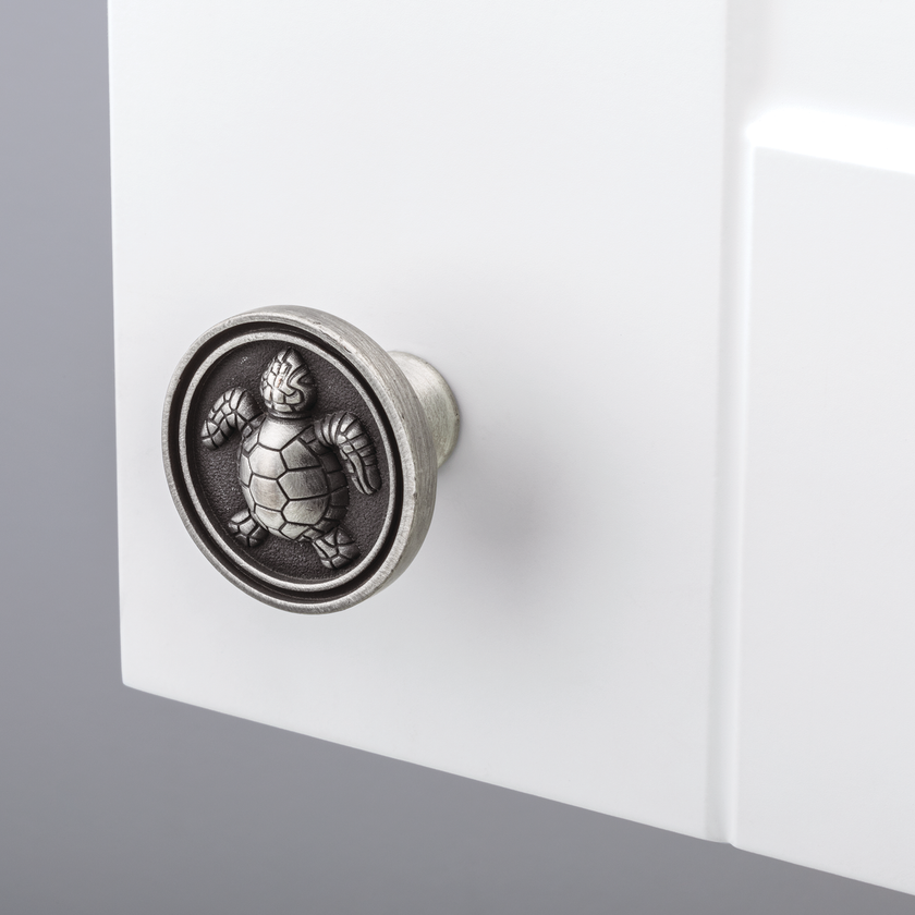 Brushed Satin Pewter / 1-7/16