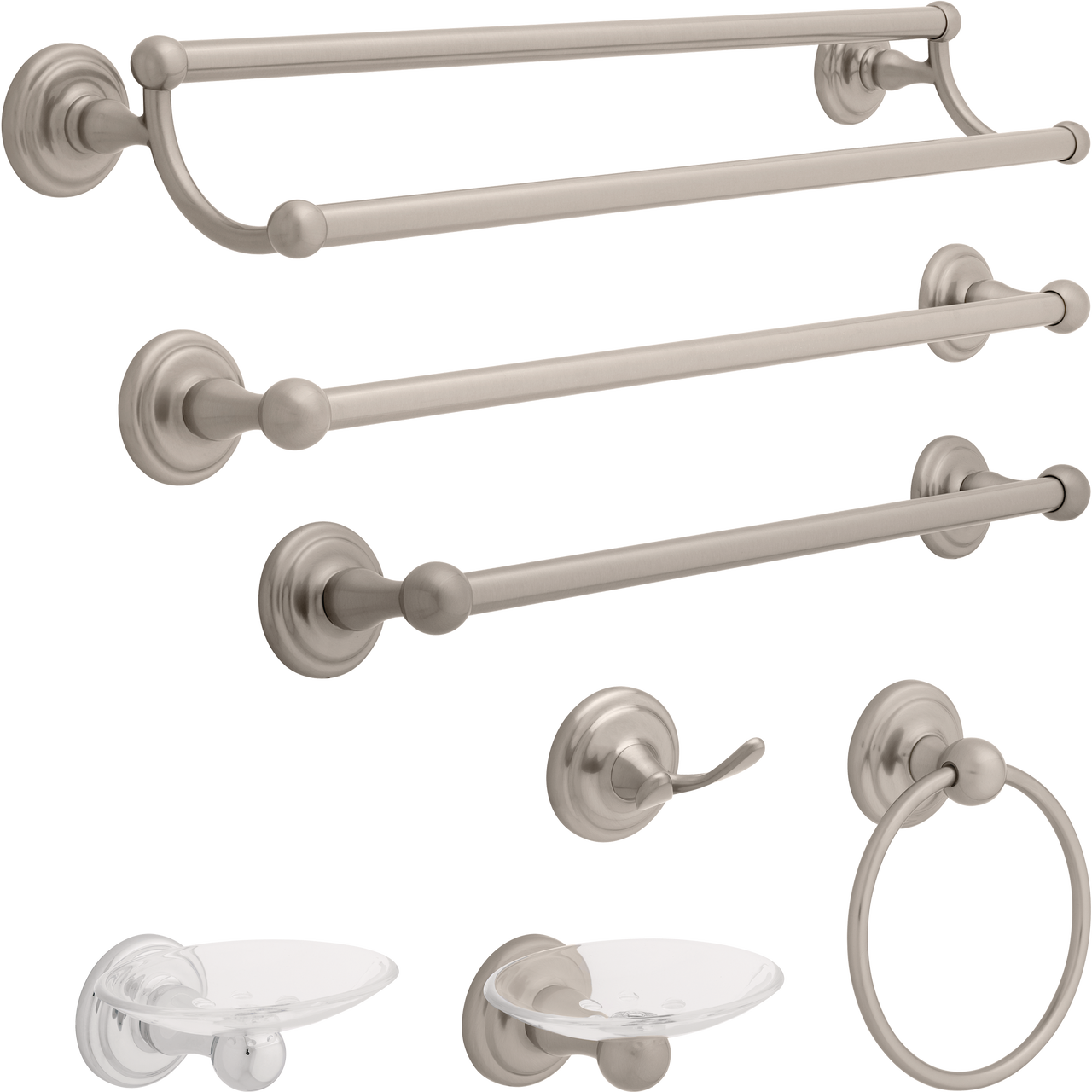 Brushed Nickel / 18