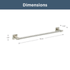 Satin Nickel / 24