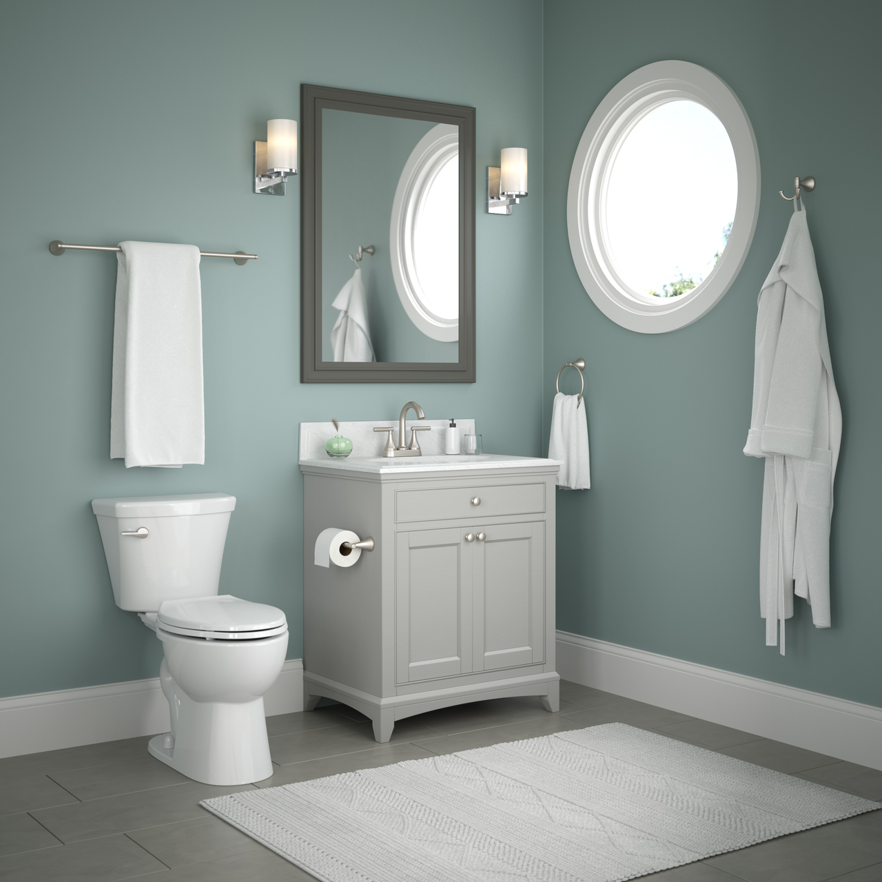 SpotShield Brushed Nickel / 1