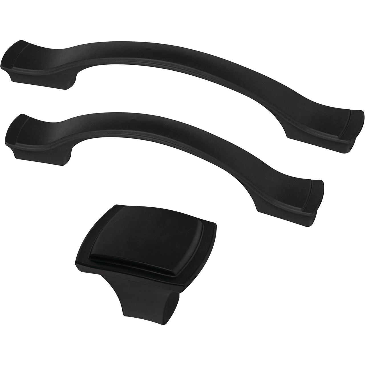 Matte Black / 1-1/4