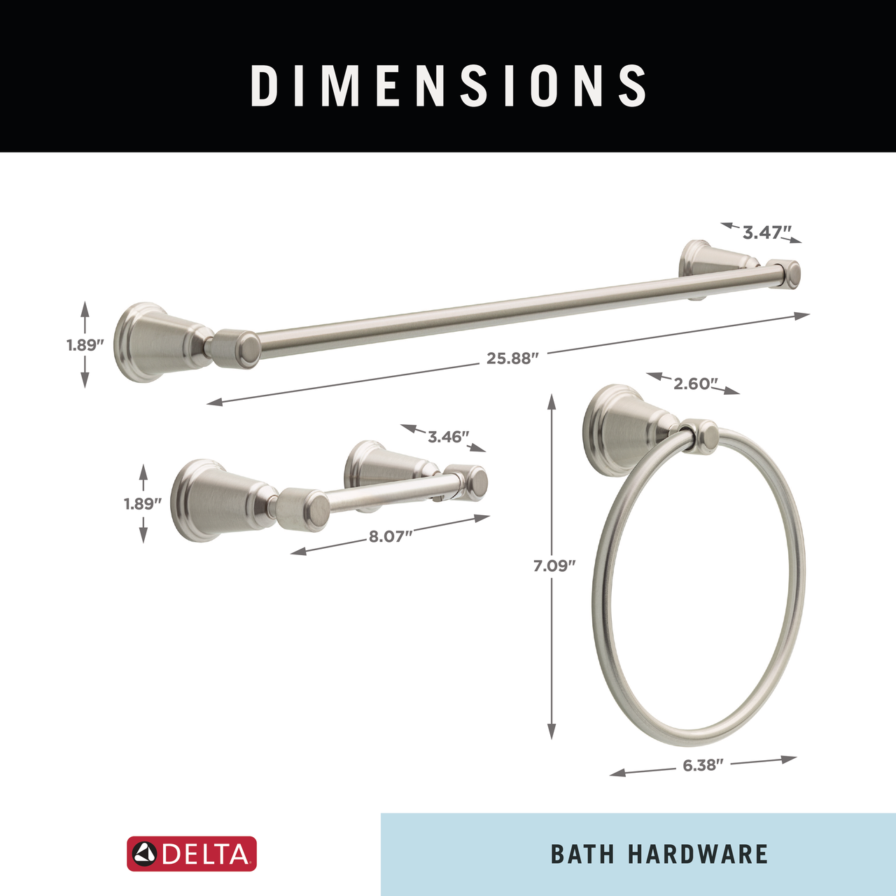 SpotShield Brushed Nickel / 24