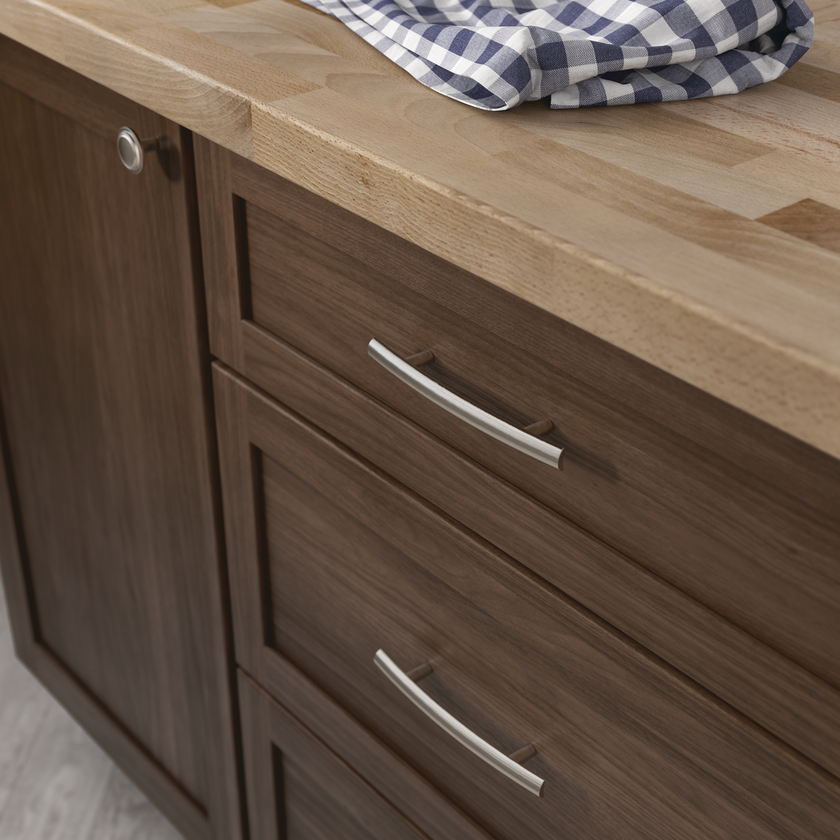 Satin Nickel / 3-3/4