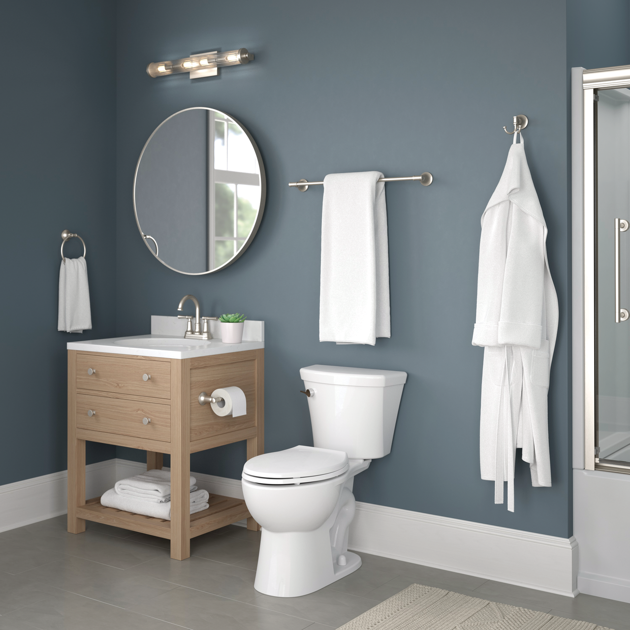 SpotShield Brushed Nickel / 24