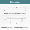 Stainless Steel / 3-3/4