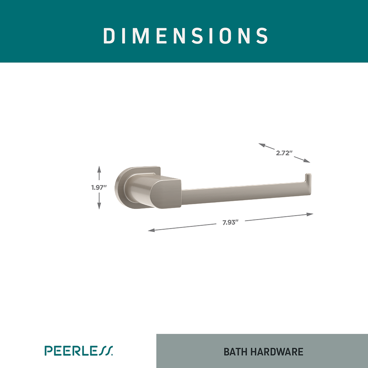 SpotShield Brushed Nickel / 1