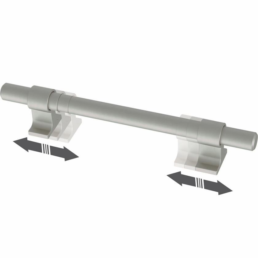 Satin Nickel / 1-3/8