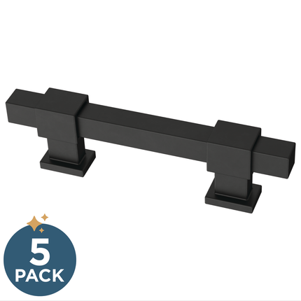 Matte Black / 1-3/8