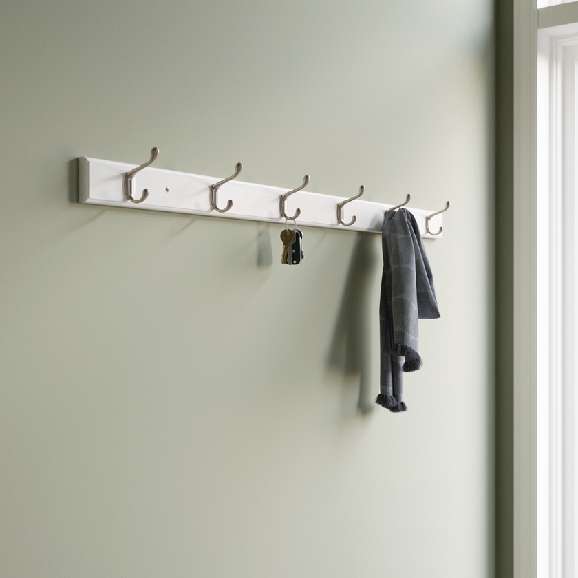 Pure White & Nickel / 45