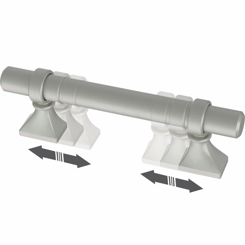 Satin Nickel / 1-3/8