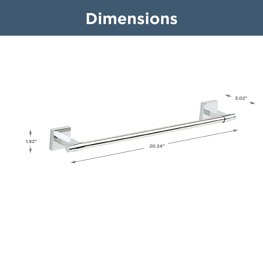 Polished Chrome / 18