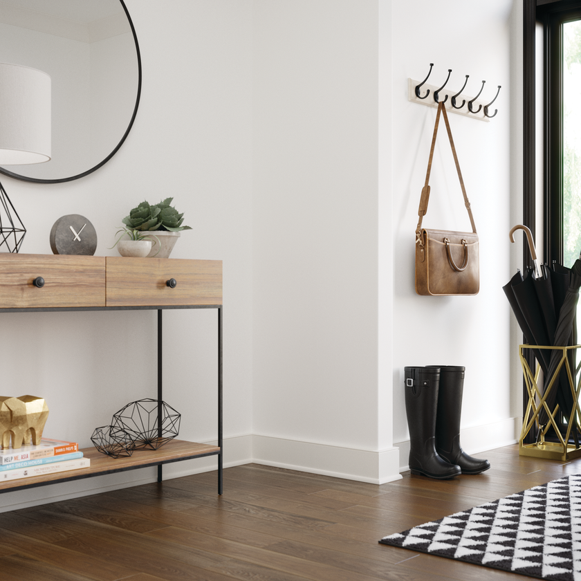 White Oak & Matte Black / 27