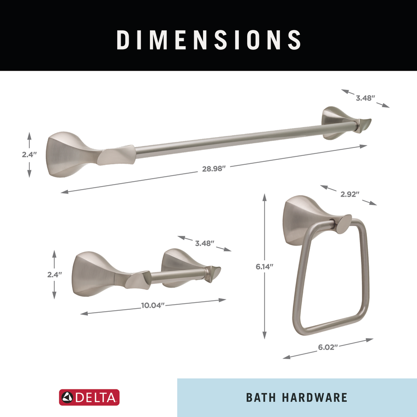 SpotShield Brushed Nickel / 18