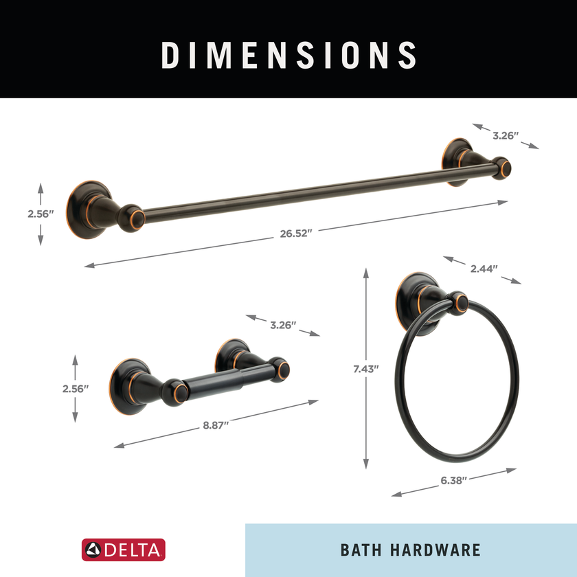 Oil Rubbed Bronze / 24