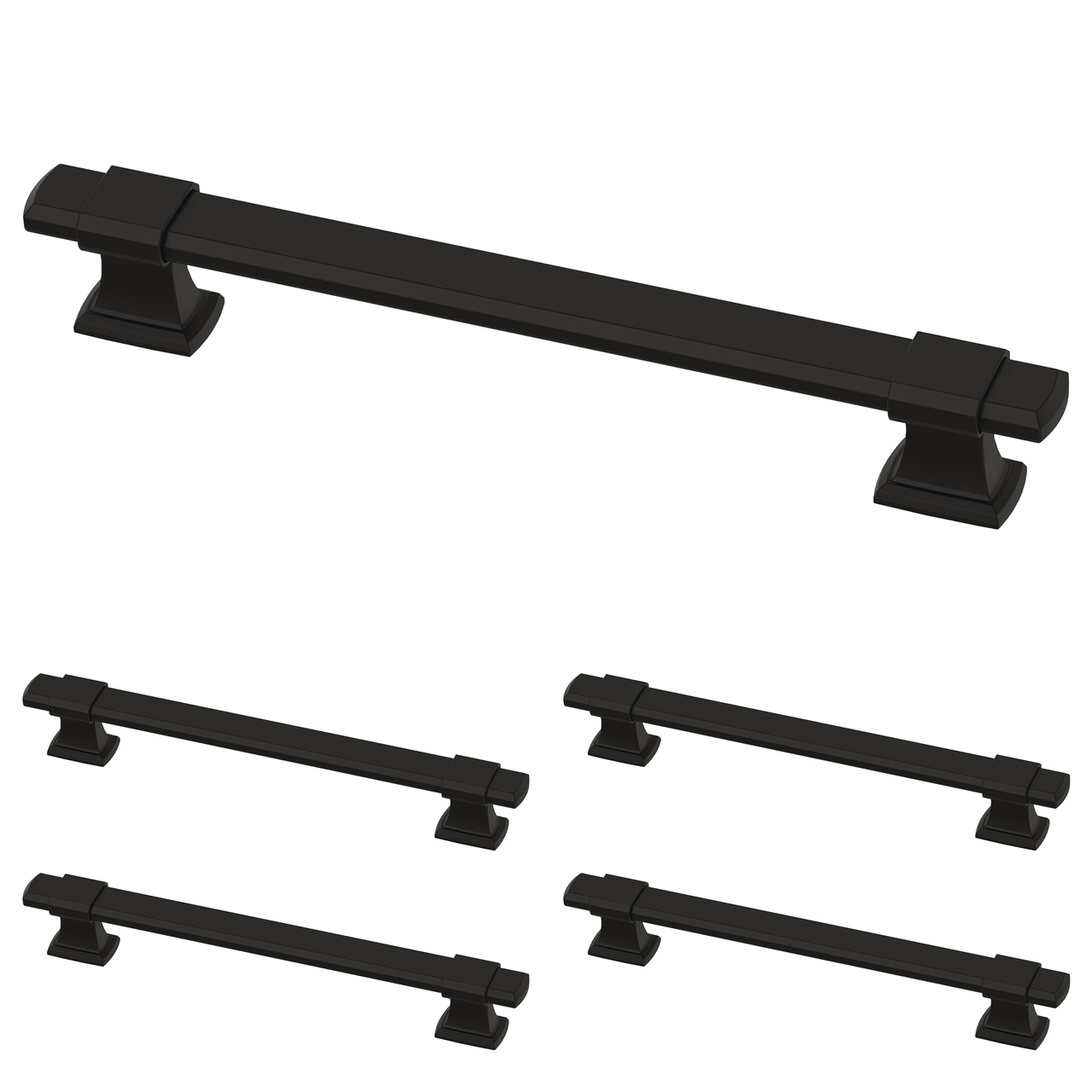 Matte Black / 1-3/8