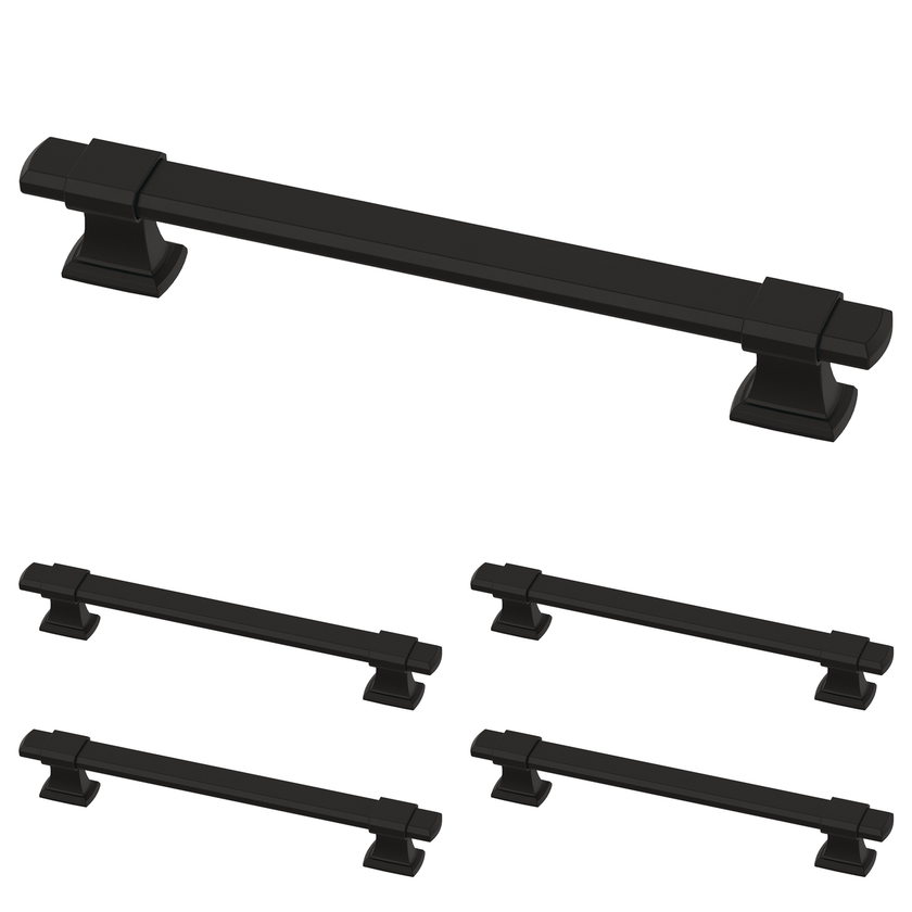 Matte Black / 1-3/8