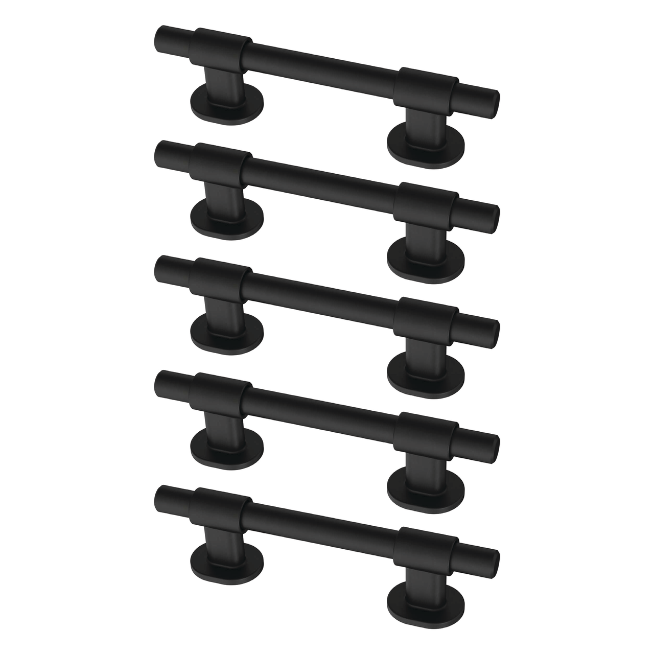 Matte Black / 1-3/8