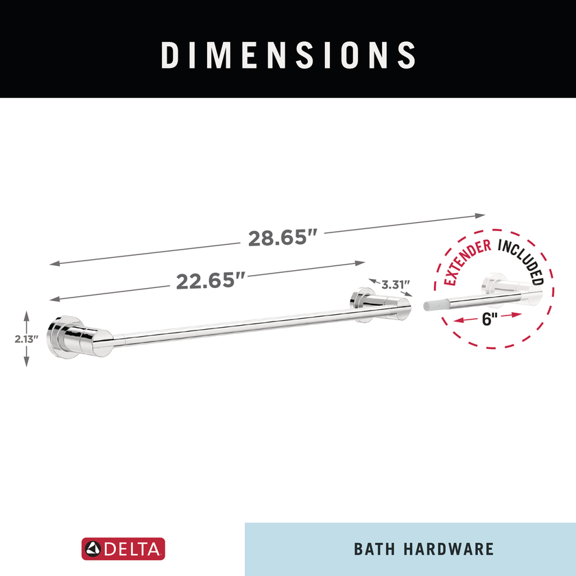 Polished Chrome / 18