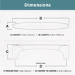 Satin Nickel / 3-3/4