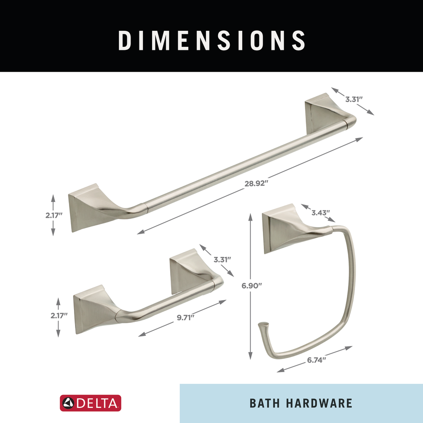 SpotShield Brushed Nickel / 18