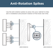 Satin Nickel / 1-1/8