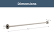 Satin Nickel / 5' / 1