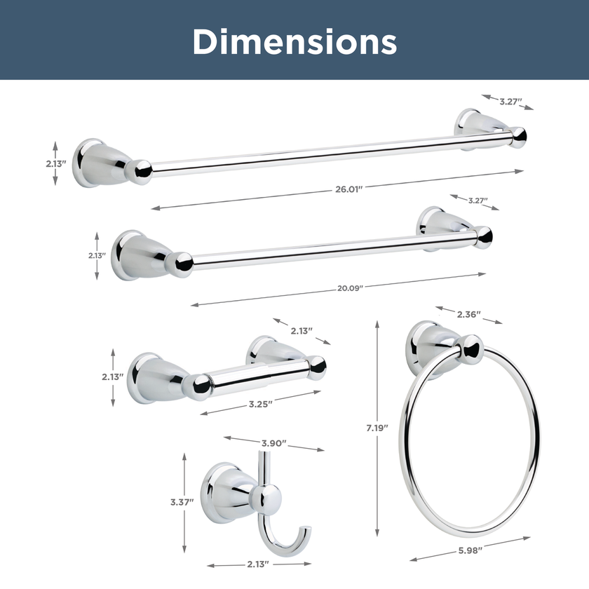 Polished Chrome / 18