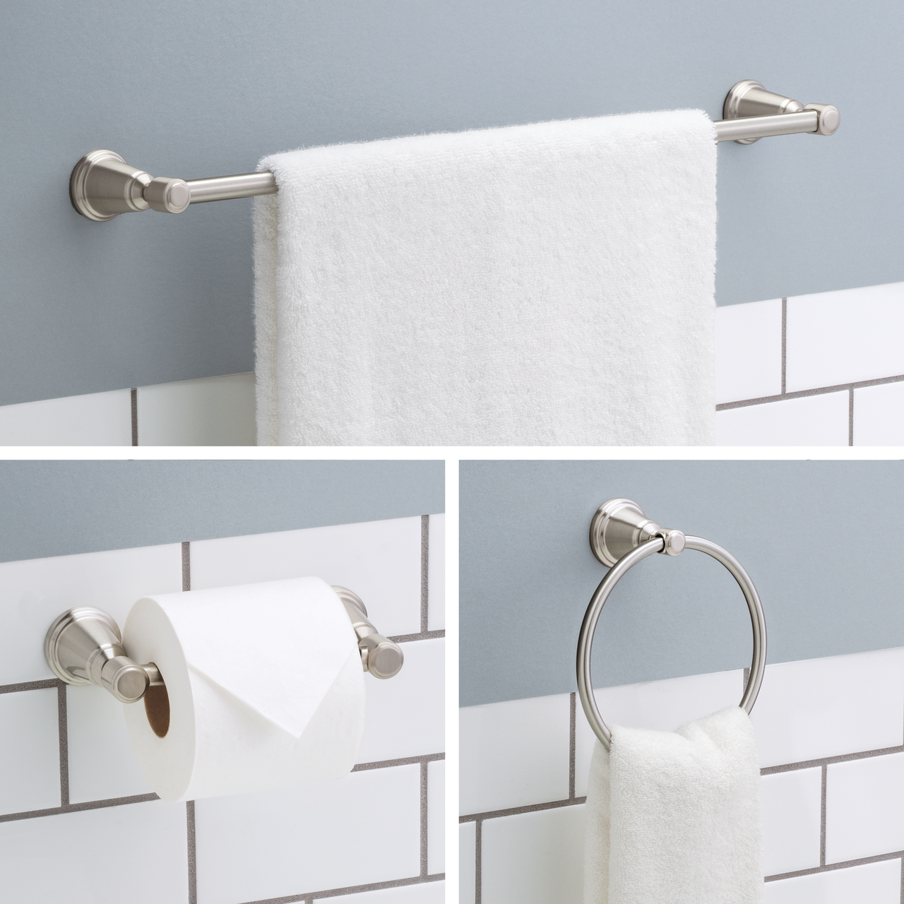 SpotShield Brushed Nickel / 24