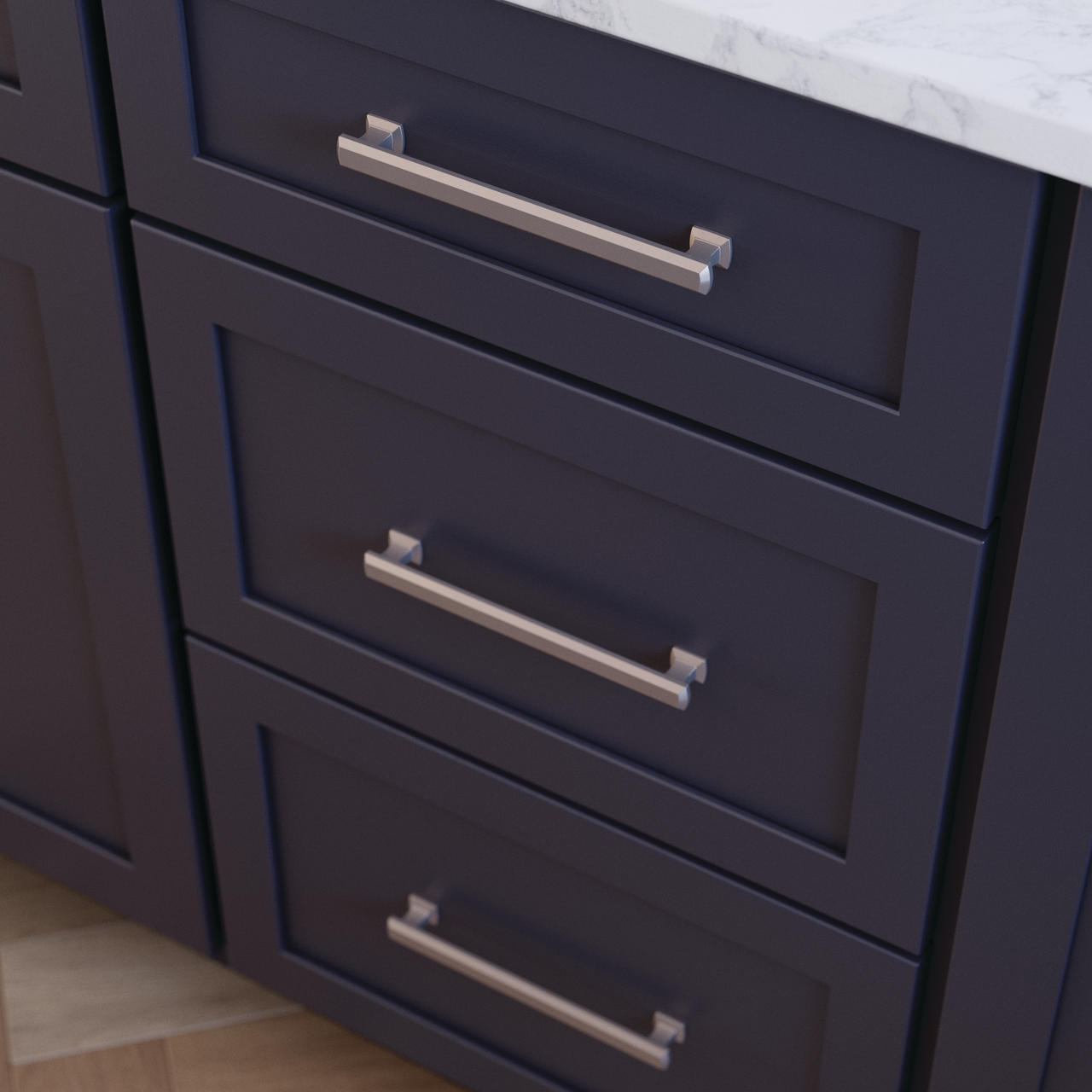 Satin Nickel / 6-5/16