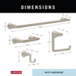 SpotShield Brushed Nickel / 18