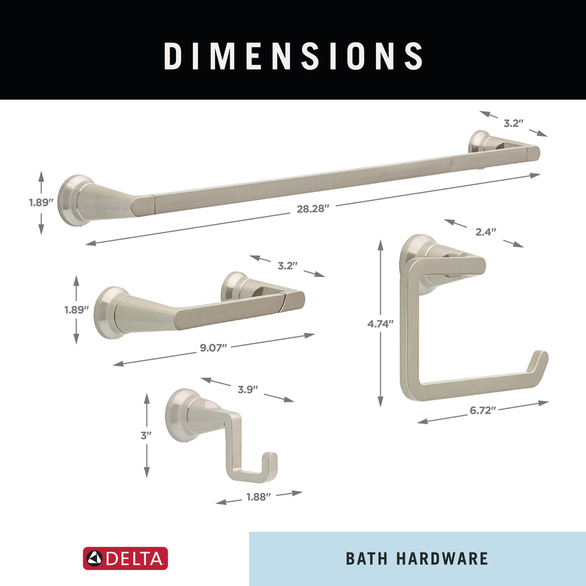 SpotShield Brushed Nickel / 18