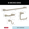 SpotShield Brushed Nickel / 18