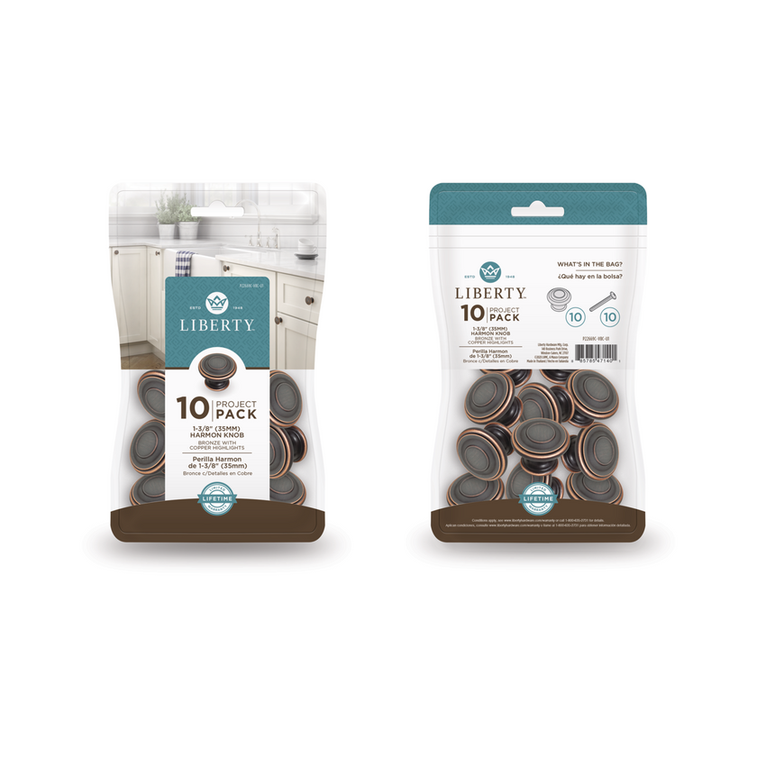 Bronze With Copper Highlights / 1-3/8