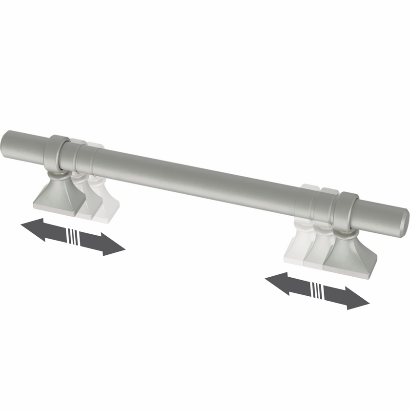 Satin Nickel / 1-3/8