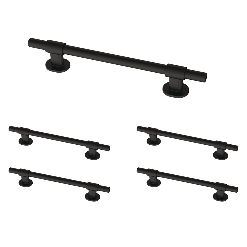 Matte Black / 1-3/8 to 6-5/16 in / 5