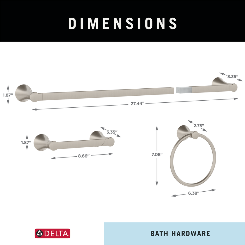 SpotShield Brushed Nickel / 18