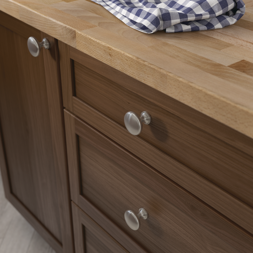 Satin Nickel / 1-3/4