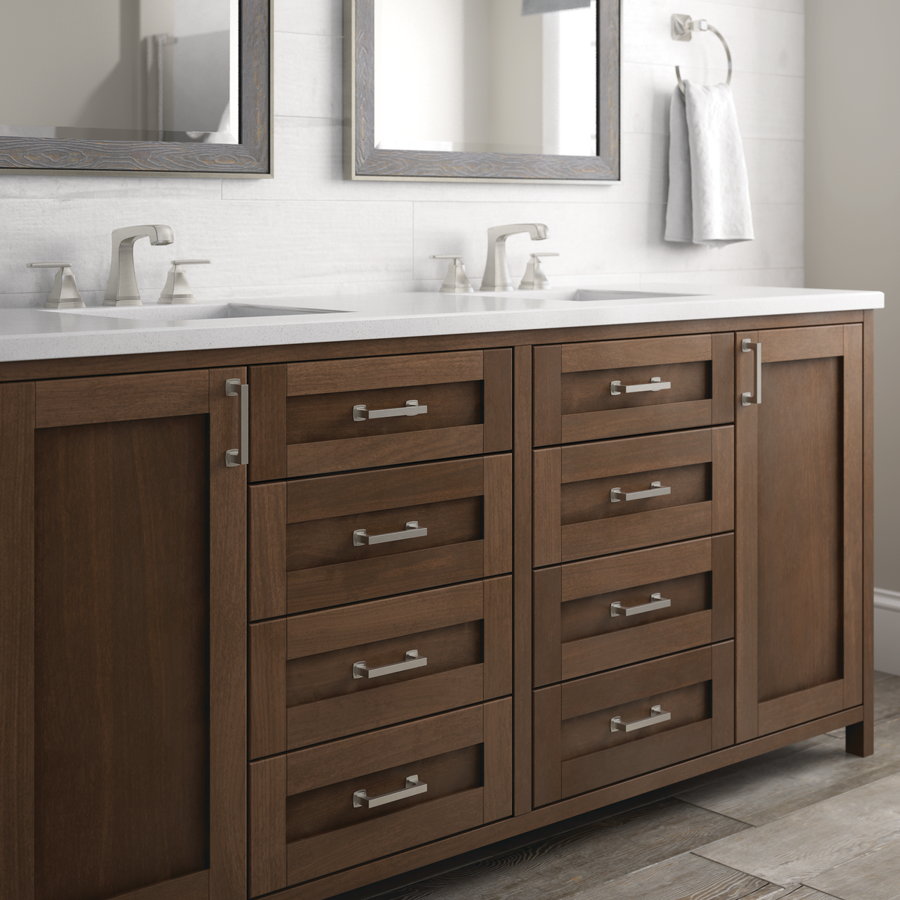 Satin Nickel / 3-3/4