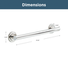 Bright Stainless Steel / 18