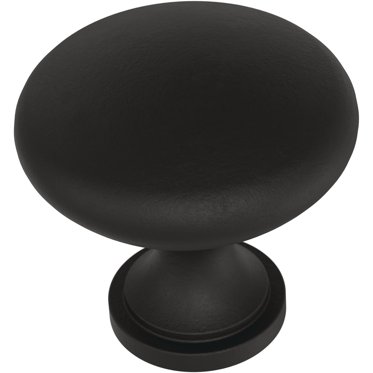 Matte Black / 1-3/16