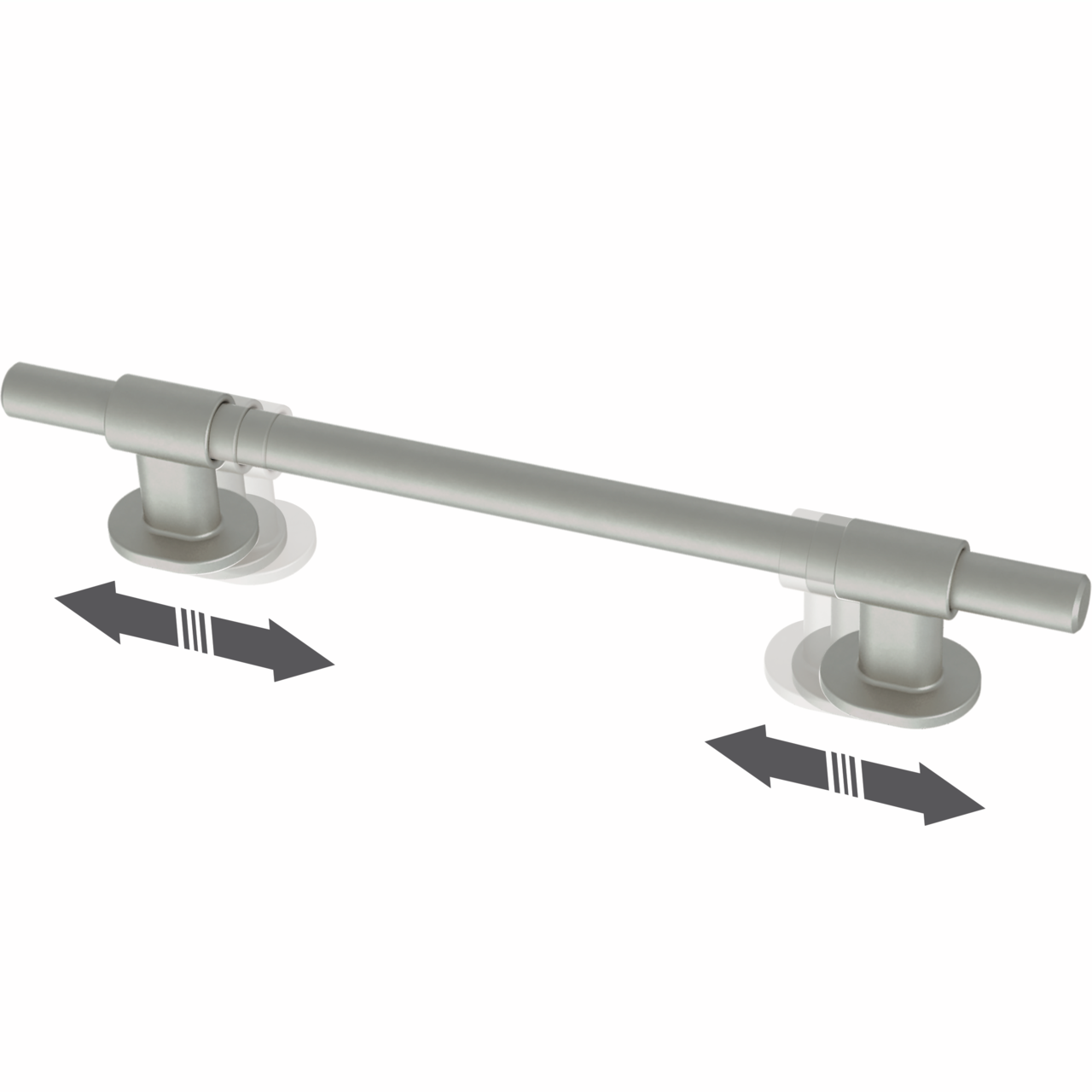 Satin Nickel / 1-3/8