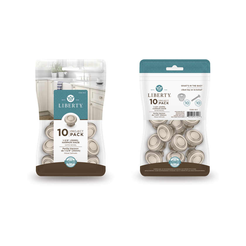 Satin Nickel / 1-3/8