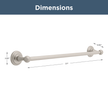 Brushed Nickel / 24