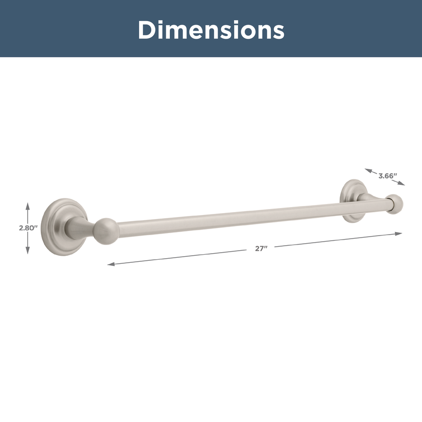 Brushed Nickel / 24