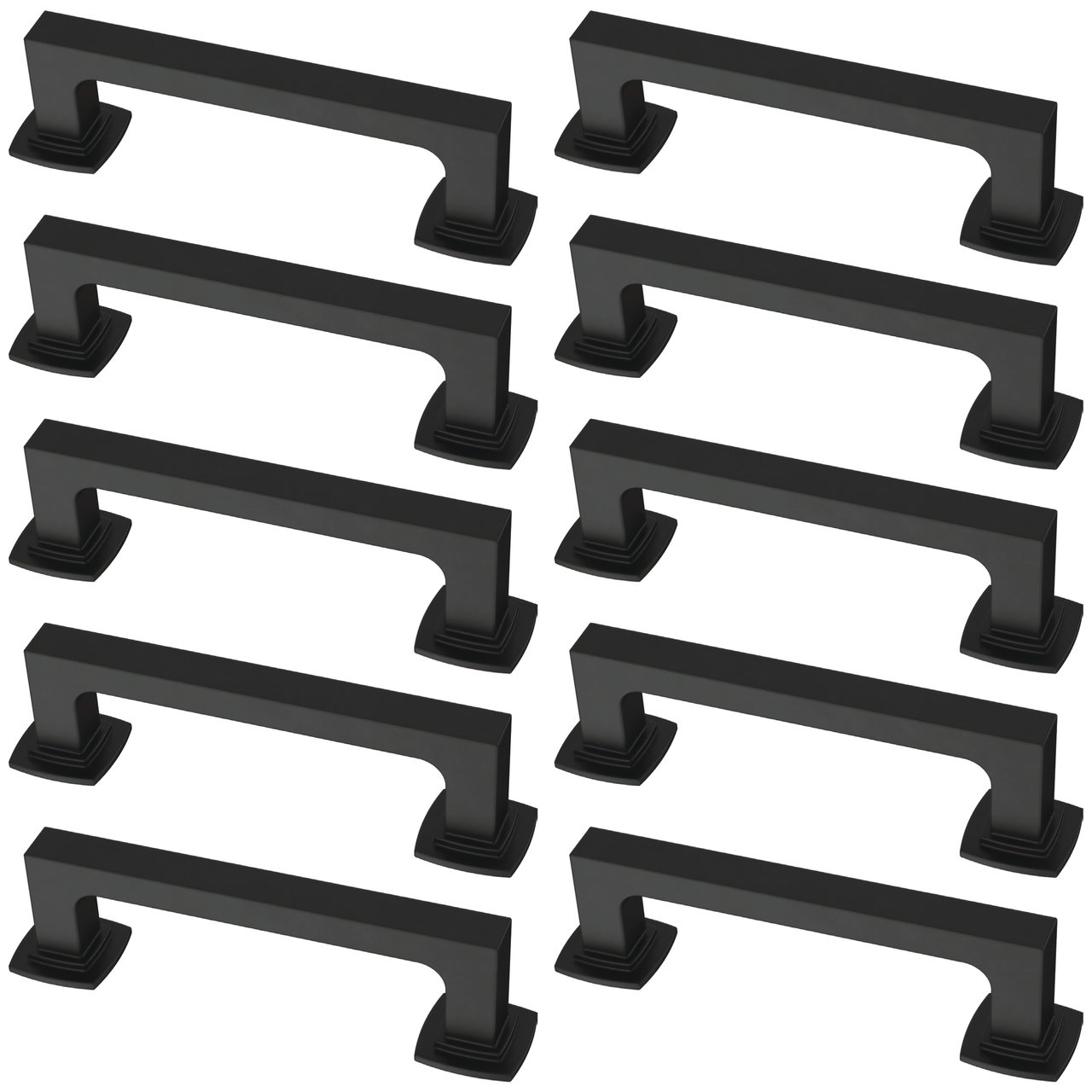 Matte Black / 3-3/4