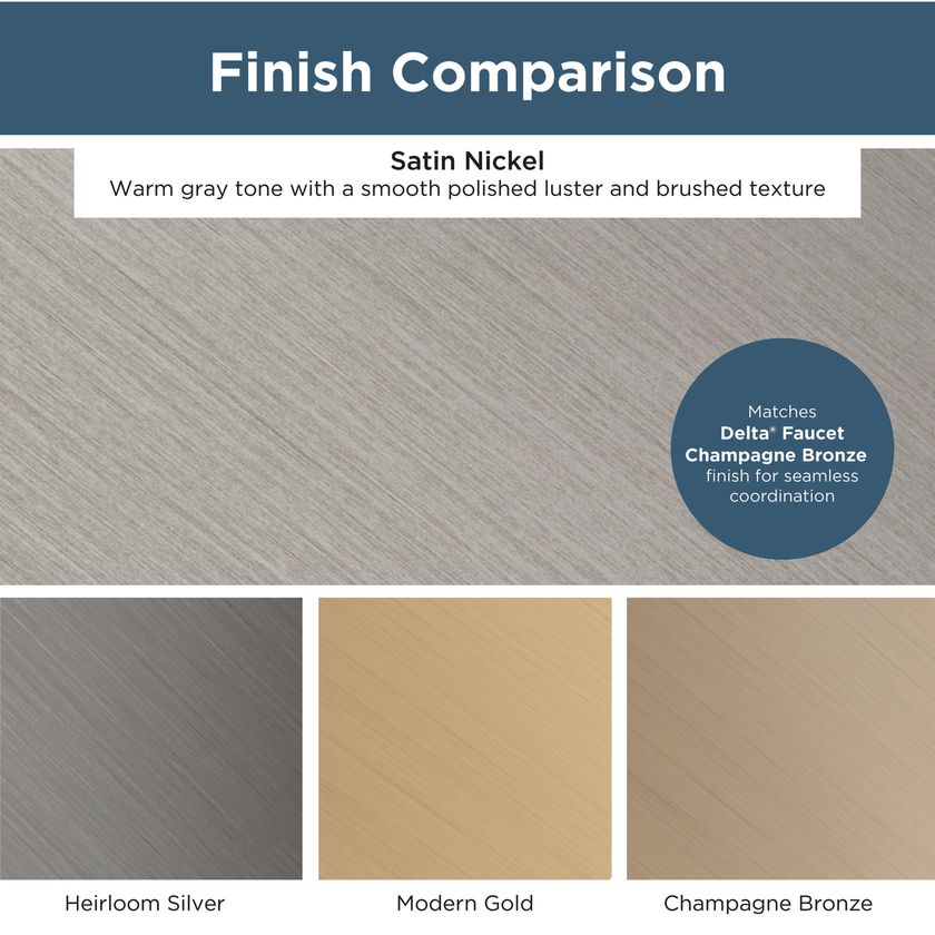 Satin Nickel / 1-3/8