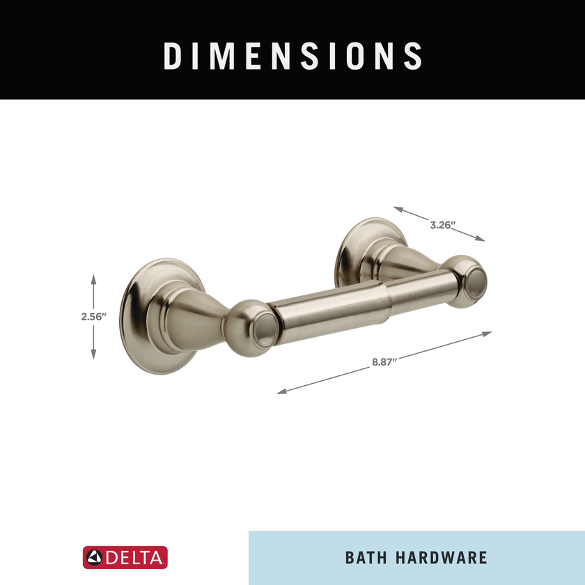 SpotShield Brushed Nickel / 1