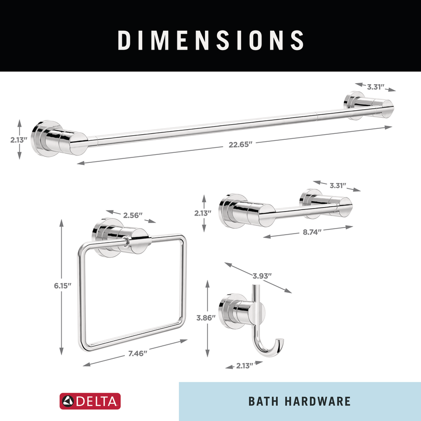 Polished Chrome / 18