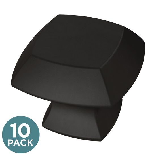 Matte Black / 1-1/4